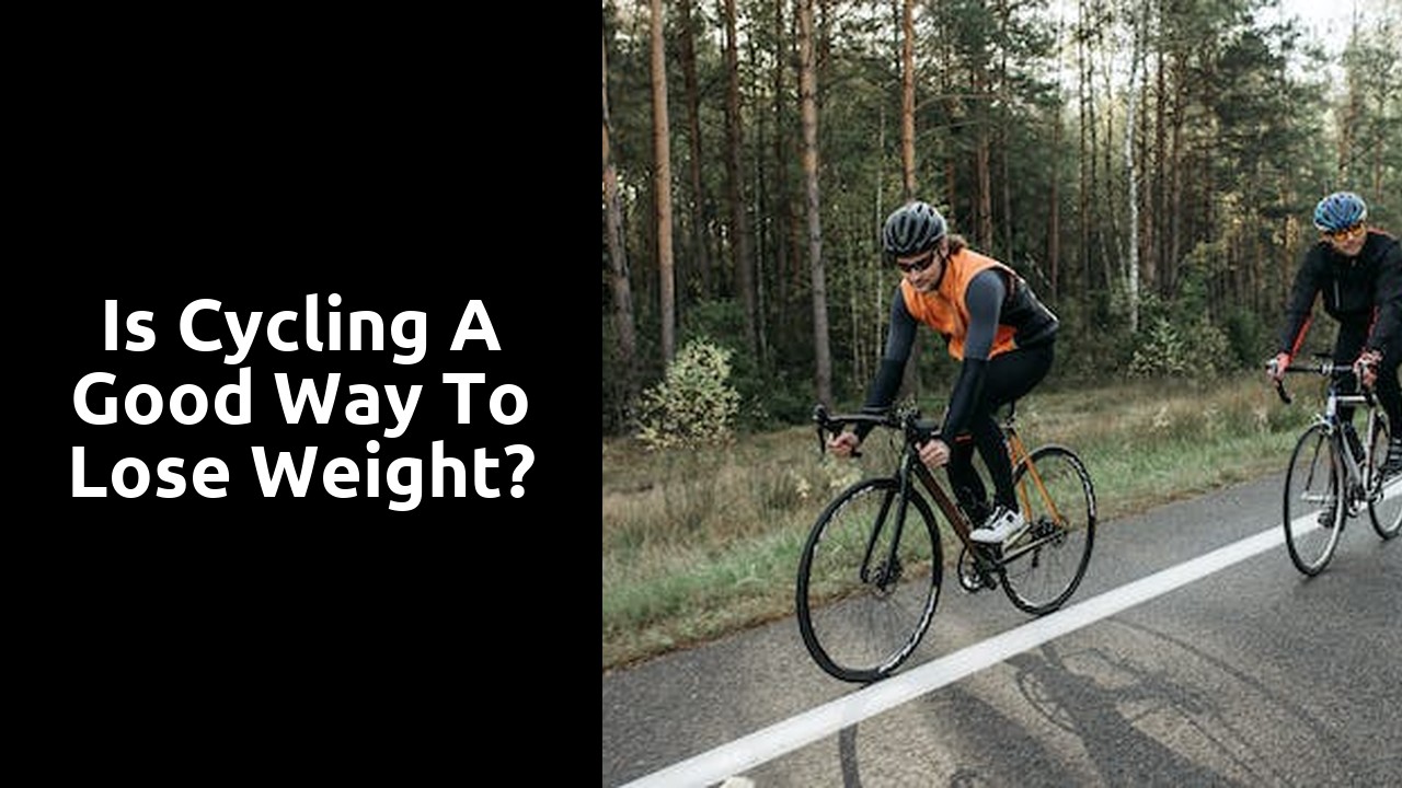 Is cycling a good way to lose weight?