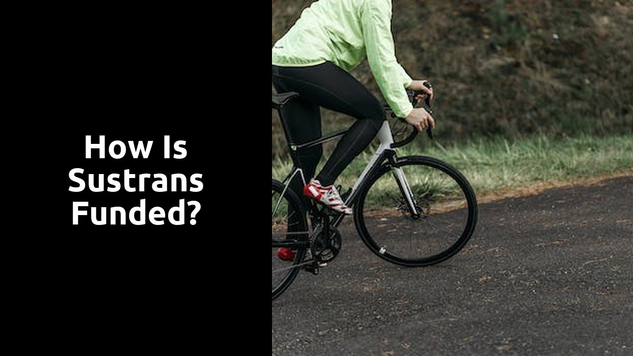 How is Sustrans funded?