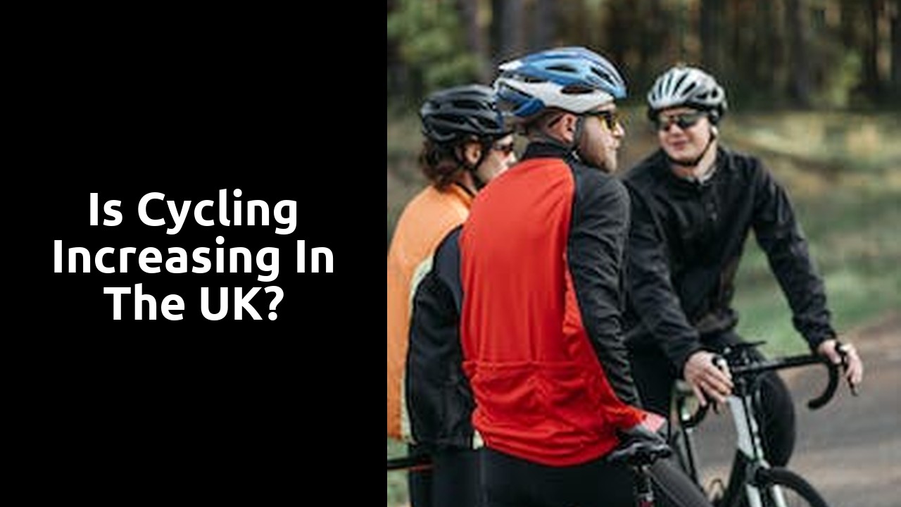 Is cycling increasing in the UK?
