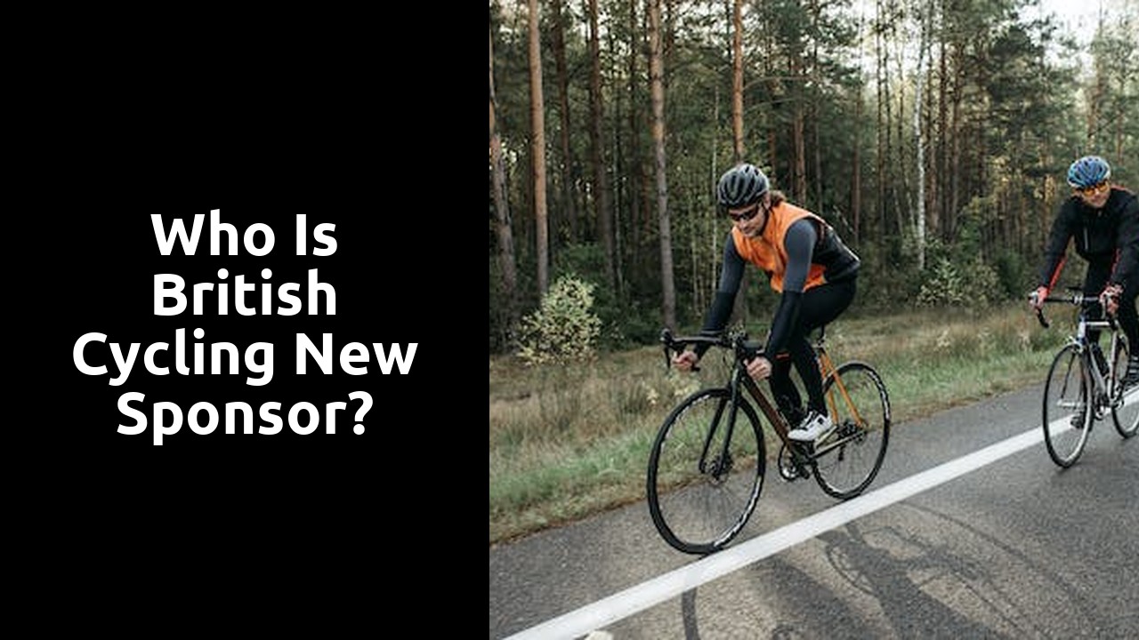 Who is British Cycling new sponsor?