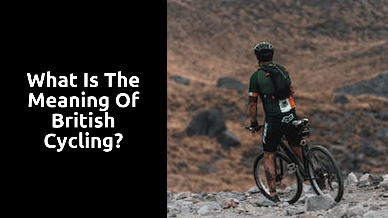 What is the meaning of British Cycling?