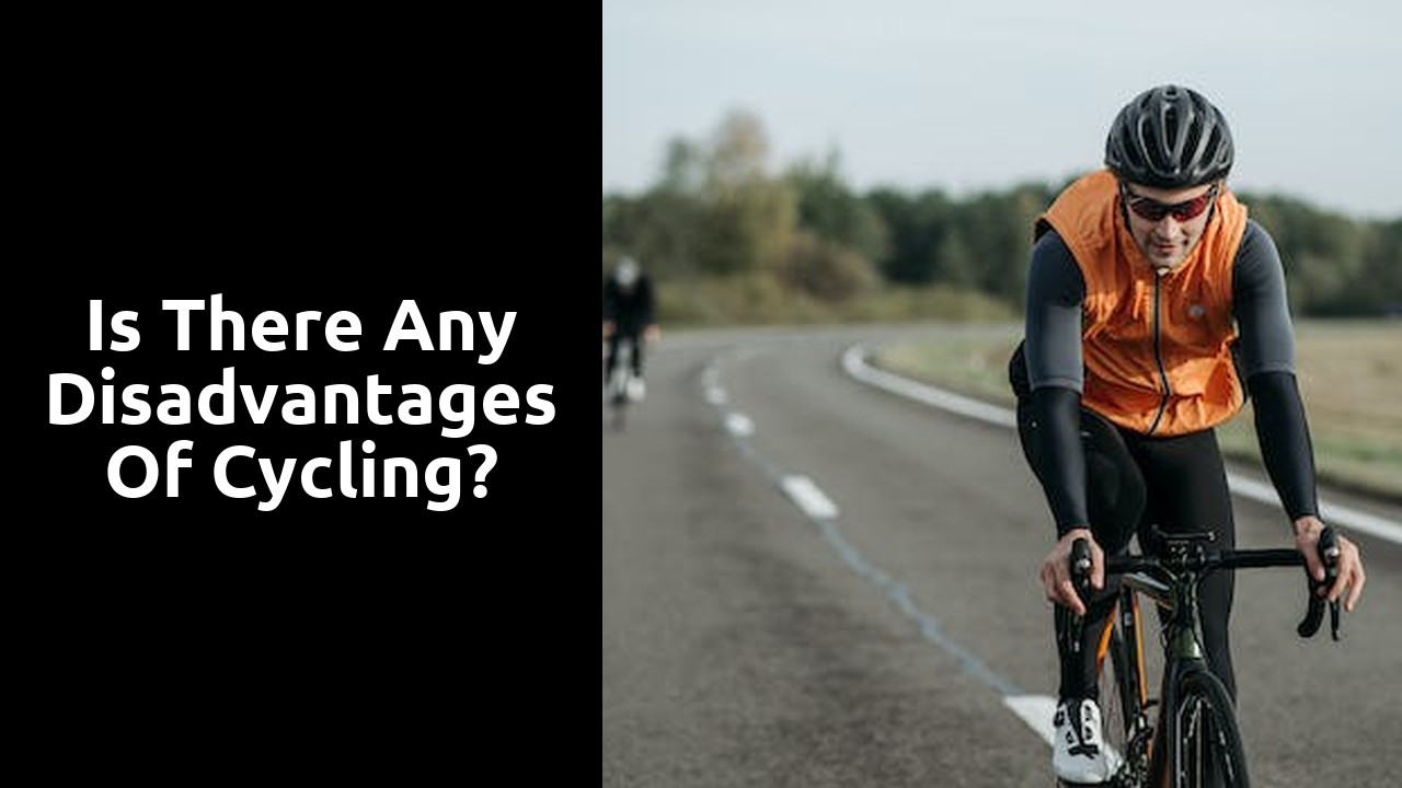 Is there any disadvantages of cycling?