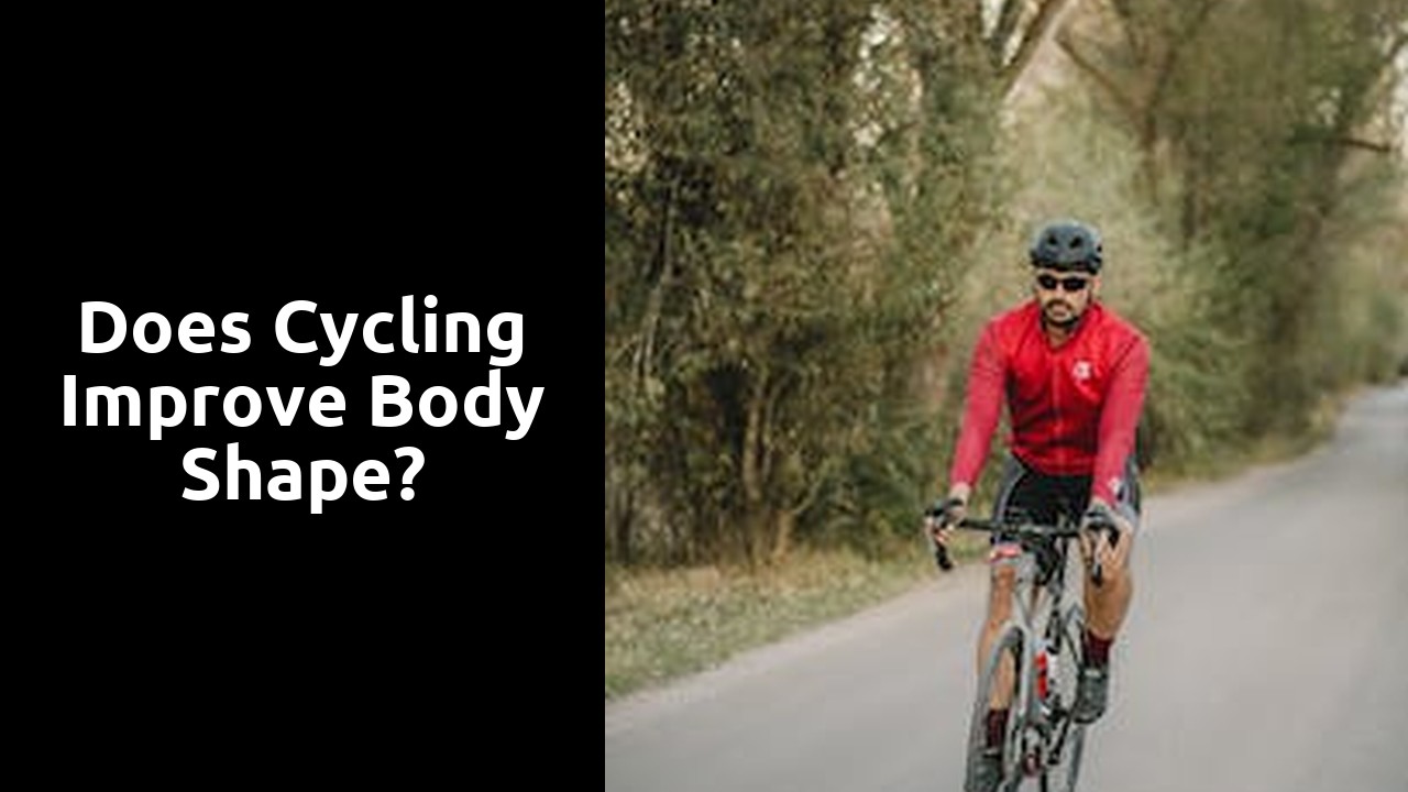 Does cycling improve body shape?