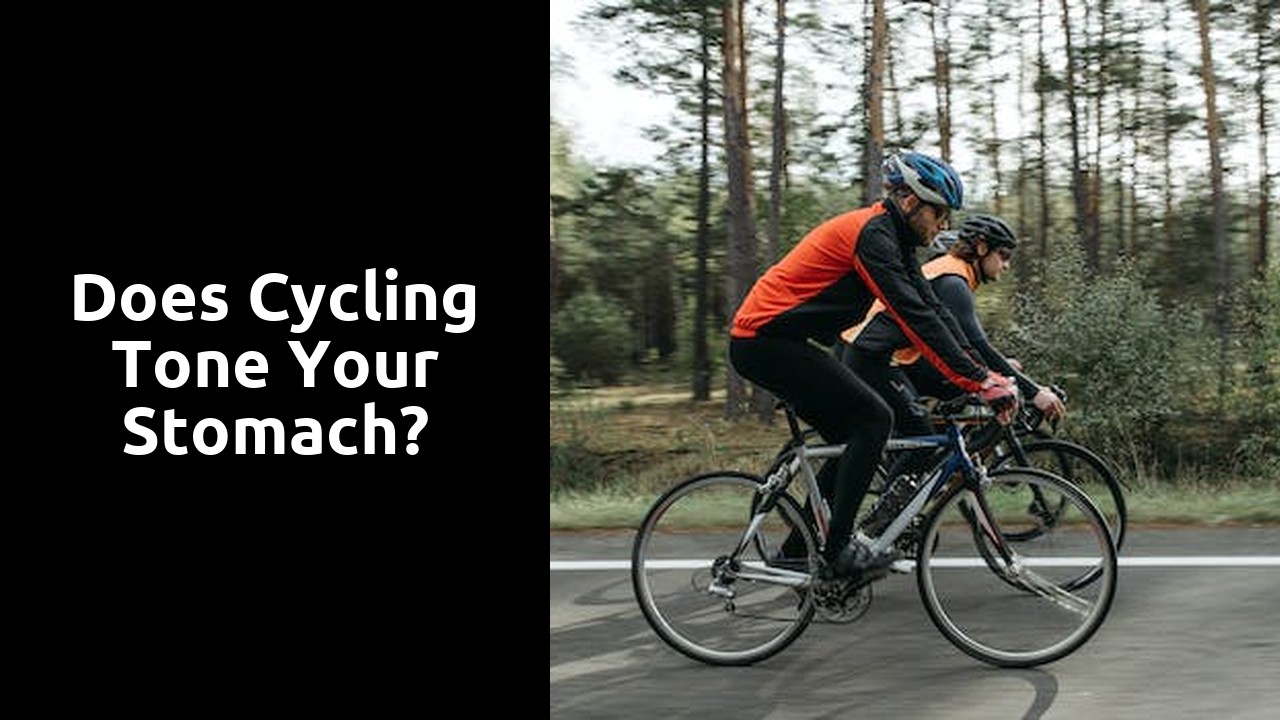 Does cycling tone your stomach?